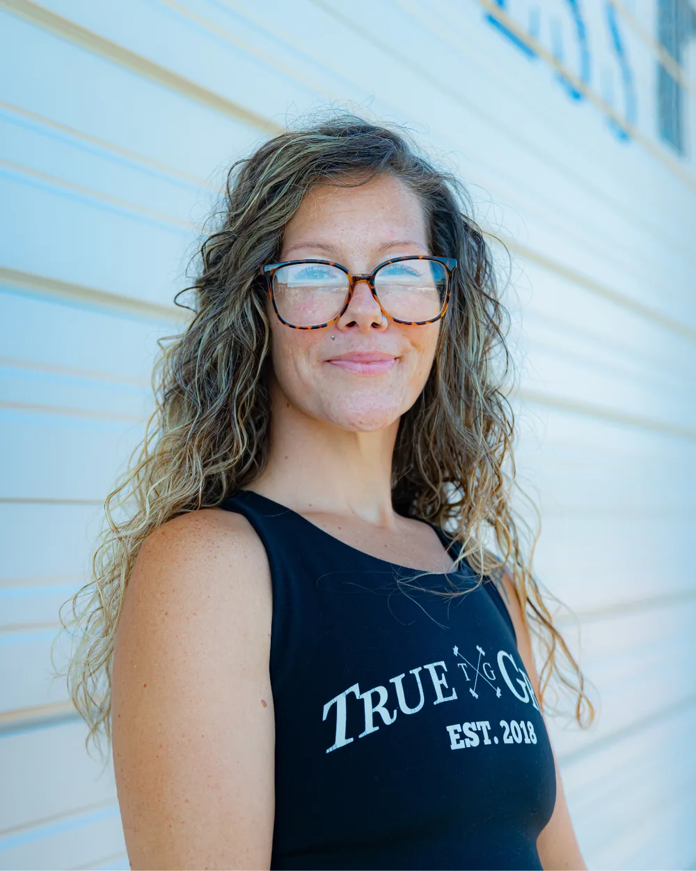 Headshot of Mandi Thompson, member experience and operations assistant at True Grit Fitness in Edmond, Oklahoma